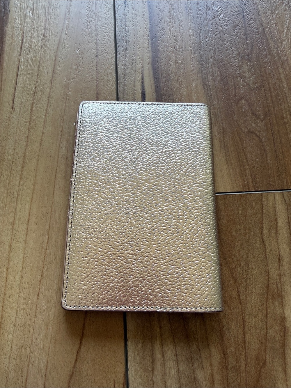 kate spade Rose Gold Metallic Passport Cover - Picture 6 of 6